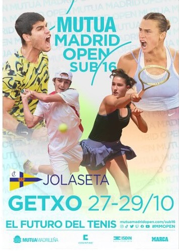 Cartel Mutua Madrid Open Sub 16